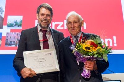 Prof. Dr. Mathias Freund & Ehrenmitglied Prof. Dr. Klaus Wilms